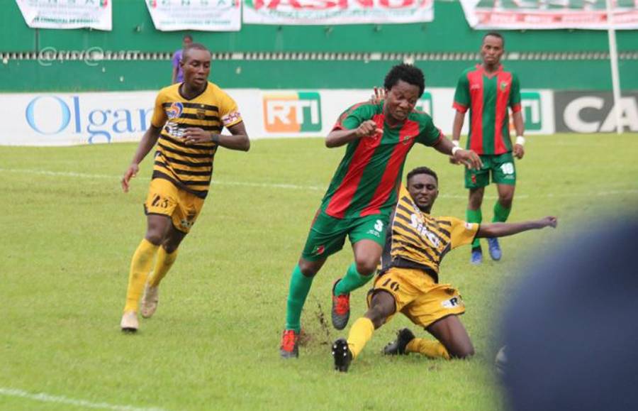 Le classico Asec-Africa a tourné au profit des Oyé (DR)