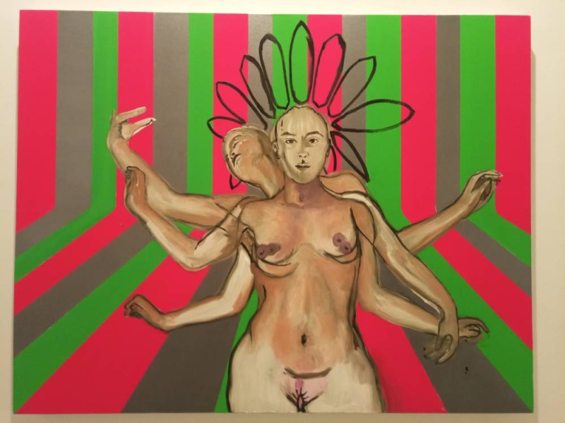 Une toile de l'artiste (Salif D. CHEICKNA)