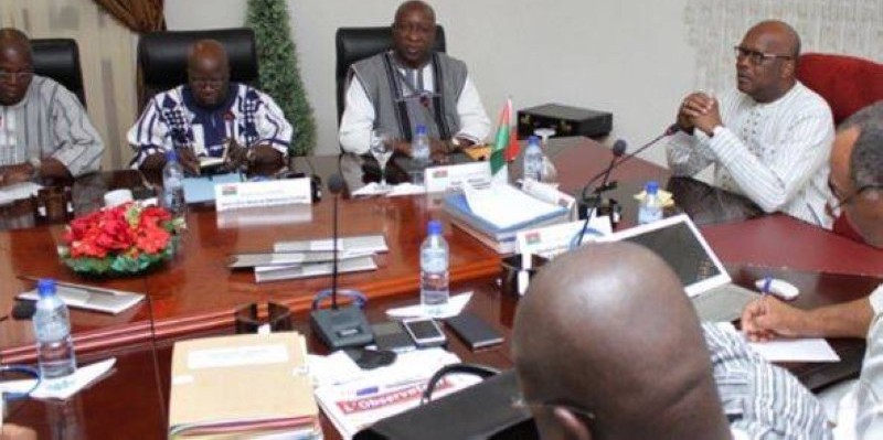 Le conseil des ministres du Burkina Faso. (DR)