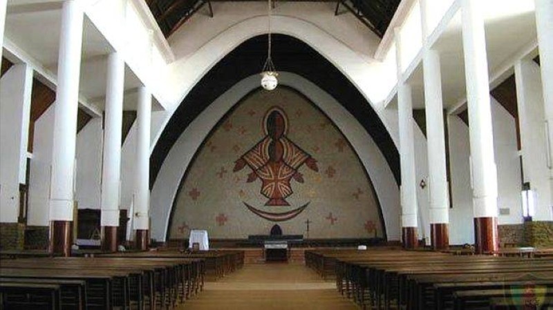 La cathédrale de Yaoundé, au Cameroun (Ph: Dr)