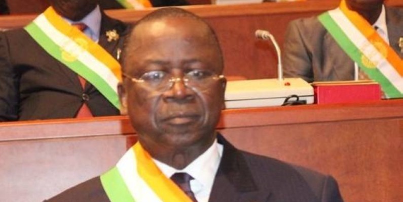 Jeannot Ahoussou-Kouadio, président du Senat ivoirien. (DR)