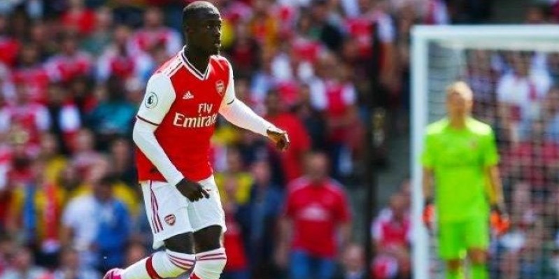 Nicolas Pépé, joueur d'Arsenal. (DR)