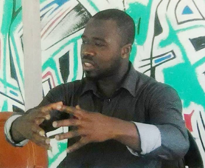 Le président de l’ADDP, Gbè Angelesse 