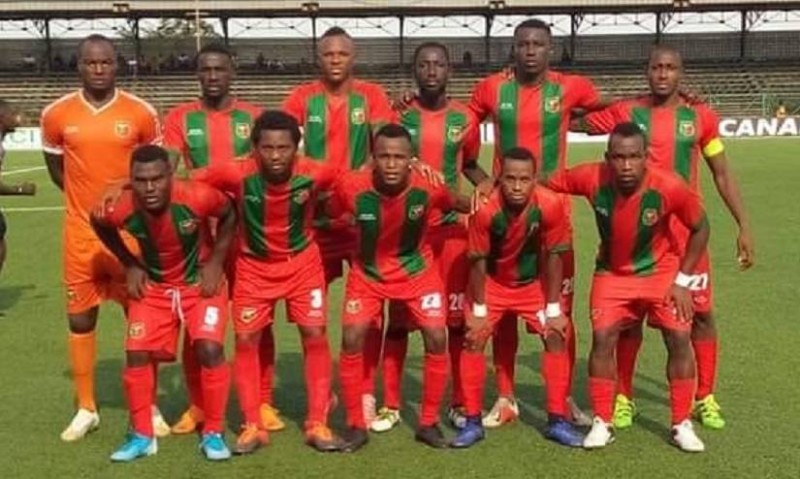 L'équipe de l'Africa sports