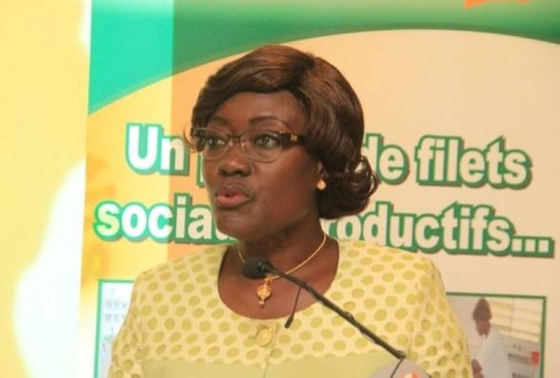 Professeur Mariatou Koné, Ministre de la Solidarité, de la Cohésion Sociale et de la Lutte contre la Pauvreté (DR)