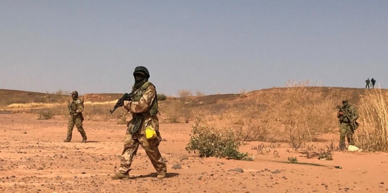 Des commandos nigériens lors d'exercices parrainés par les États-Unis. (DR)