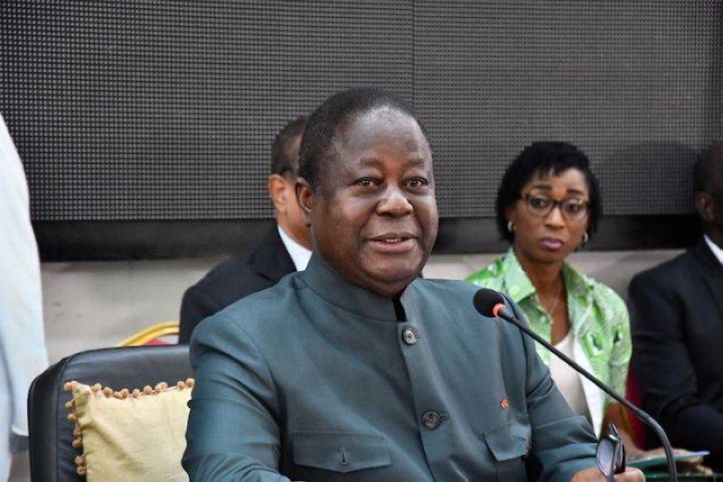 Le président du Pdci-Rda, Henri Konan Bedié