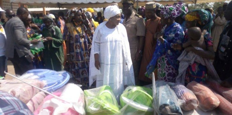 Aïssatou Coulibaly, l'épouse du Premier ministre ivoirien, Amadou Gon Coulibaly.