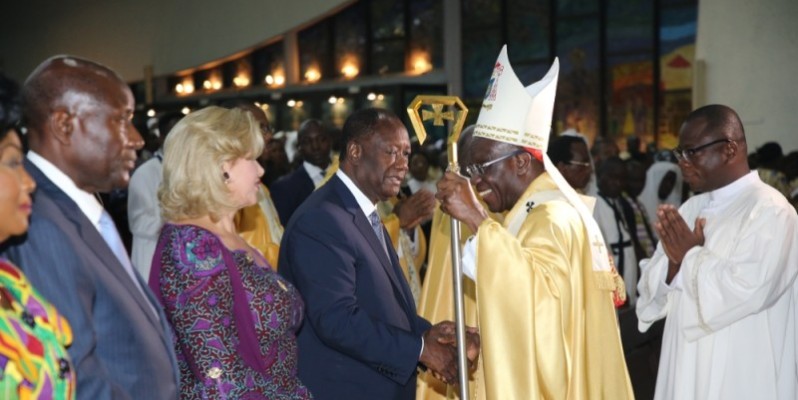 Son Eminence le cardinal Jean Pierre Kutwa a exhorté au pardon et à la paix en Côte d’Ivoire.
( PORO DAGNOGO)