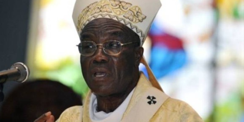 Mgr Jean-Pierre cardinal Kutwa, archevêque d'Abidjan. (DR)