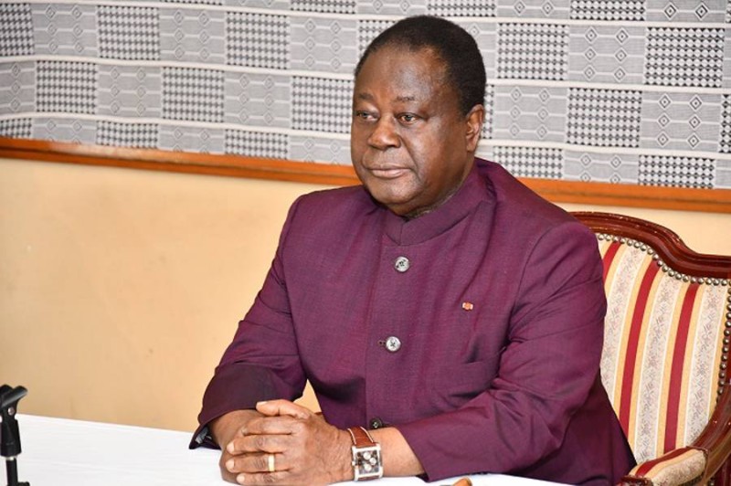 Henri Konan Bédié, président du Prdci-Rda (DR)
