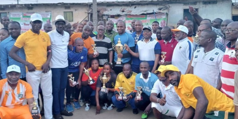 La finale a été un moment de réjouissance entre acteurs et invités. (Dr)