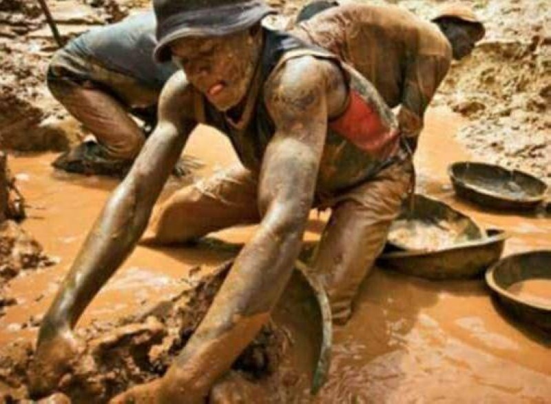 L’orpaillage clandestin est une devenu un véritable fléau en Côte d’Ivoire. (DR)