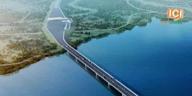 Un nouveau tronçon sera aménagé sur le 4e pont qui va relier Yopougon au Plateau. (DR)