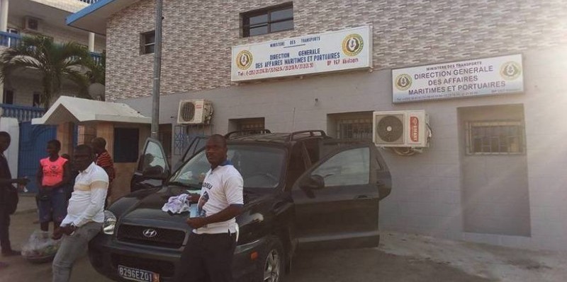 La Direction générale des affaires maritimes et portuaires (DGAMP) à Abidjan. (Dgamp)