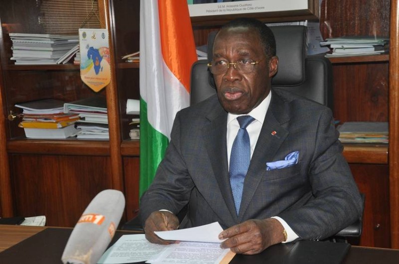 Aka Aouélé, ministre de la santé et de l'hygiène publique. (DR)