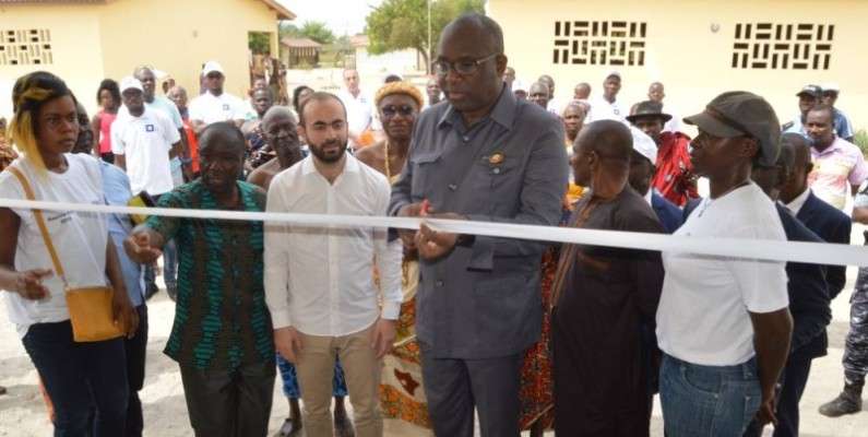 Inauguration officielle de l'Epp Pierre Fahoury. (DR)