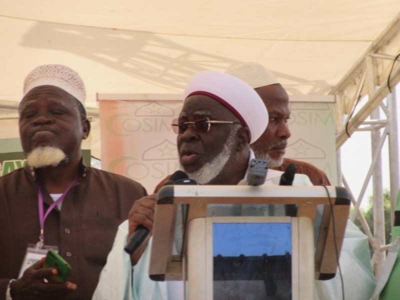 Le président du Cosim, Boikary Fofana souhaite des élections apaisées et sans effusion de sang.(DR)