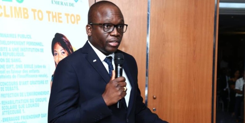 Donald Flé le président exécutif national JCI Côte d'Ivoire (DR)