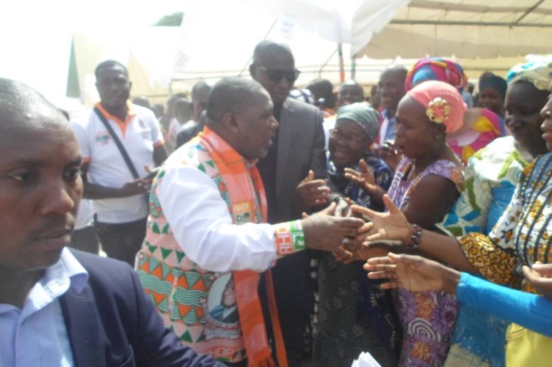 Le ministre Konaté Sidiki à Bouaké
