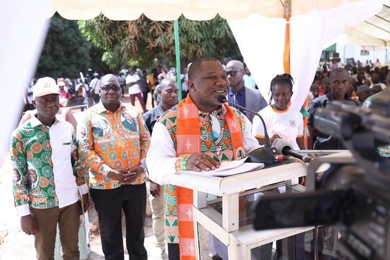Le ministre Konaté Sidiki à la rentrée politique de l'Ue-Rhdp