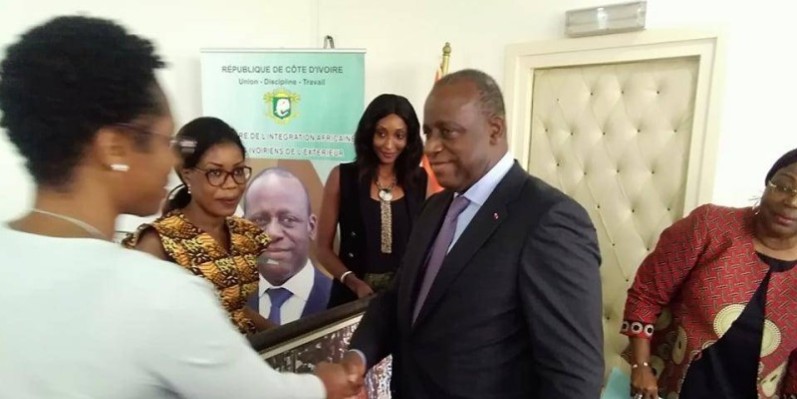 Ally Coulibaly, ministre de l’Intégration africaine et des Ivoiriens de l’extérieur. (DR)