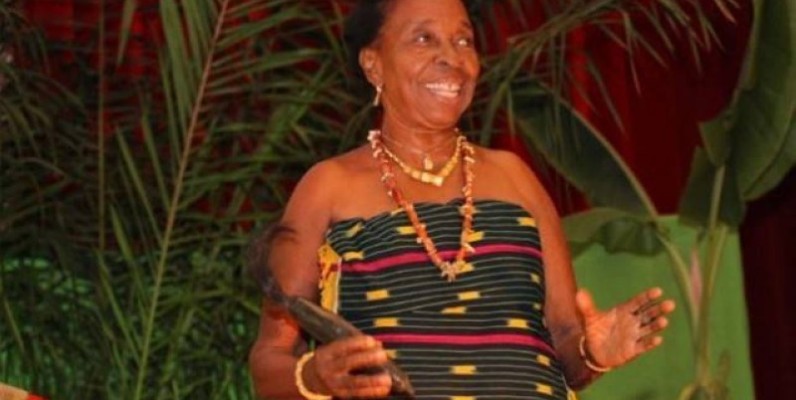 L'artiste Allah Thérèse. (DR).
