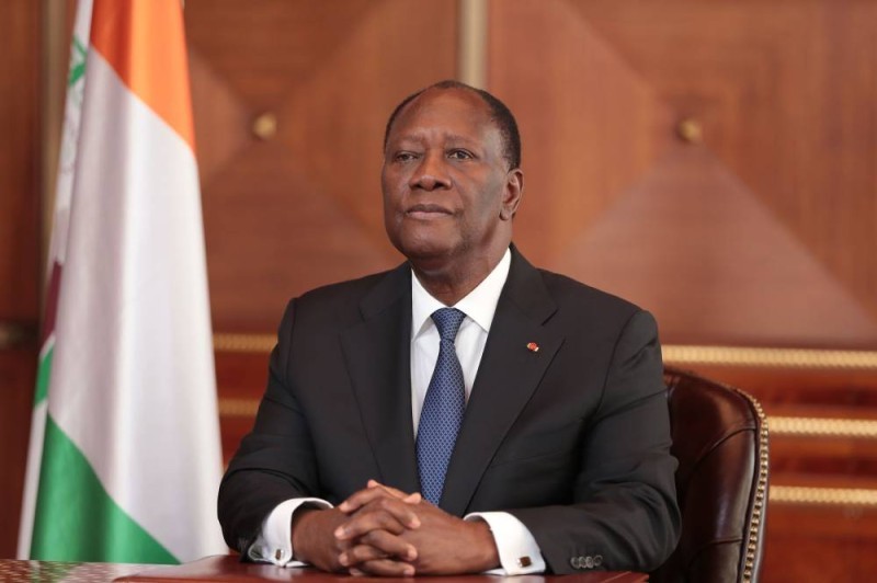 Le Président ivoirien Alassane Ouattara. (DR)