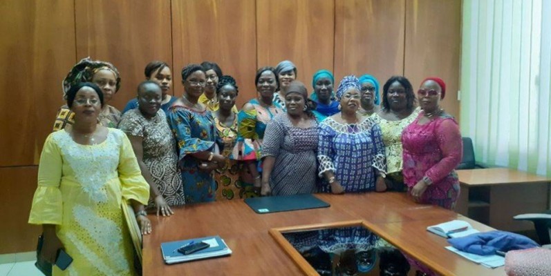  Une vue des membres de la délégation Gps-Côte d'Ivoire. (DR)