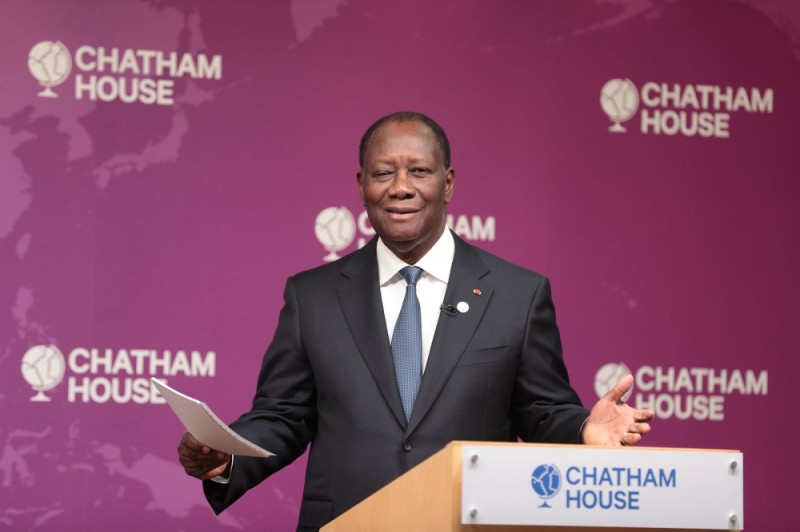 Le Président Ouattara était, hier, à la Chatham House.