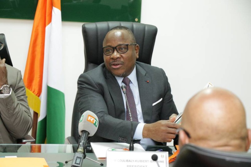 Le président de la CEI, Ibrahime Kuibiert (DR)