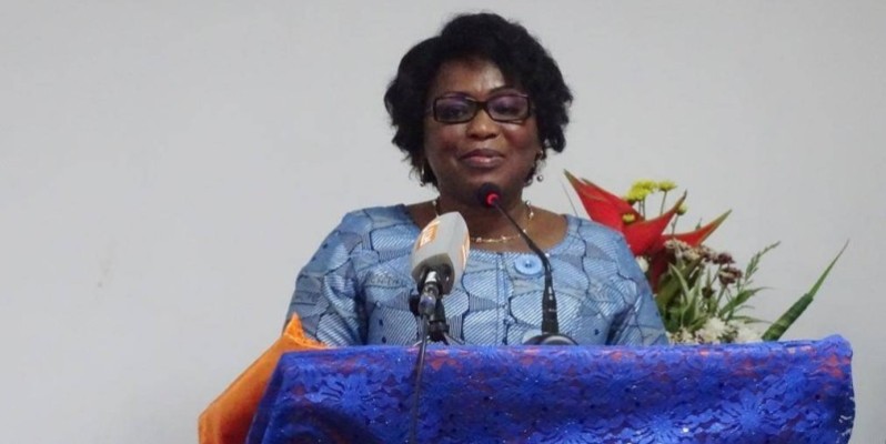 Namizata Sangaré, présidente du Cndh. (DR)