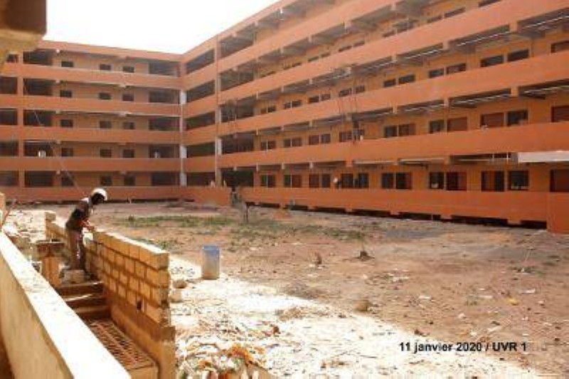 L'un des bâtiment de l'université (DR)