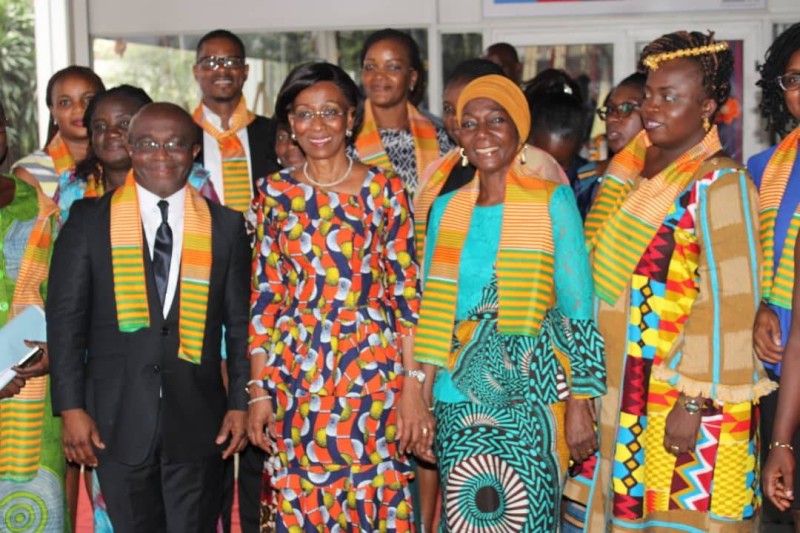 Communion totale entre la ministre Bakayoko Ly Ramata et ses collaborateurs. (DR)
