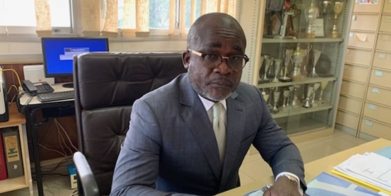 Henri Koula, proviseur du lycée scientifique de Yamoussoukro. (DR)