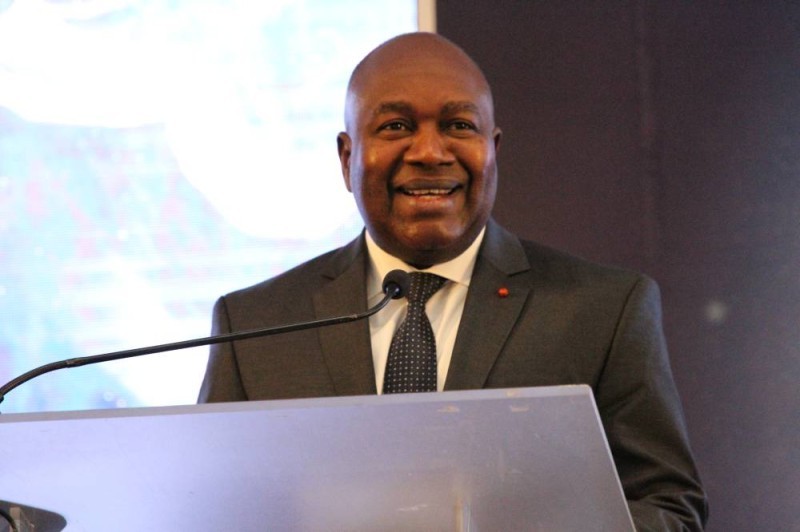Le ministre de l’Administration du territoire et de la Décentralisation, Sidiki Diakité. (Joséphine Kouadio)