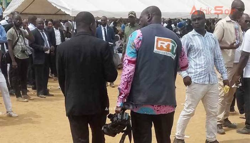 La télévision publique éconduite lors du meeting de l'opposition (DR)