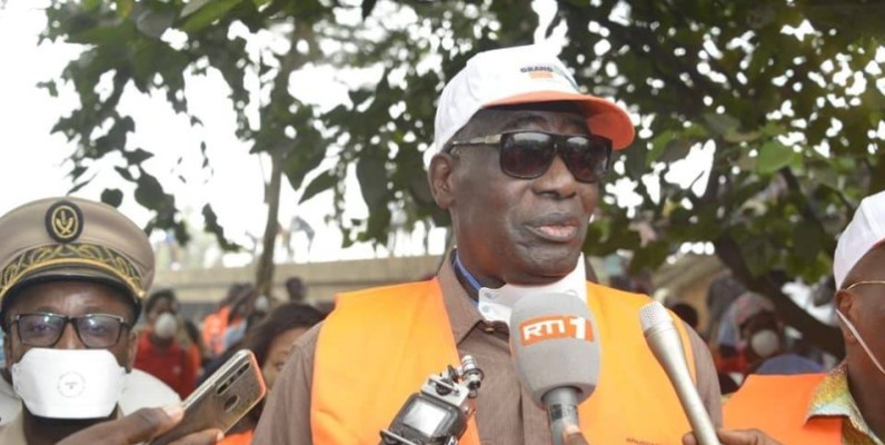 Soumahoro Farikou, maire d'Adjamé. (DR)