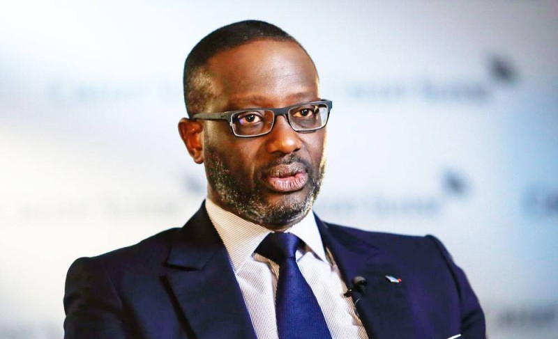 Le Franco-ivoirien Tidjane Thiam, ex-DG du Credit Suisse. (DR)