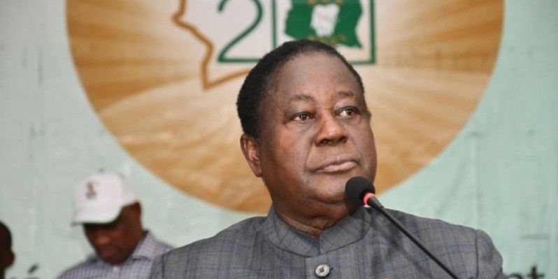 Henri Konan Bédié, président du Pdci-Rda. (DR)