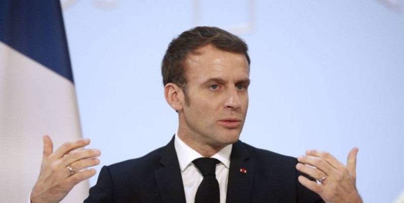 Emmanuel macron, Président de la République française. (DR)