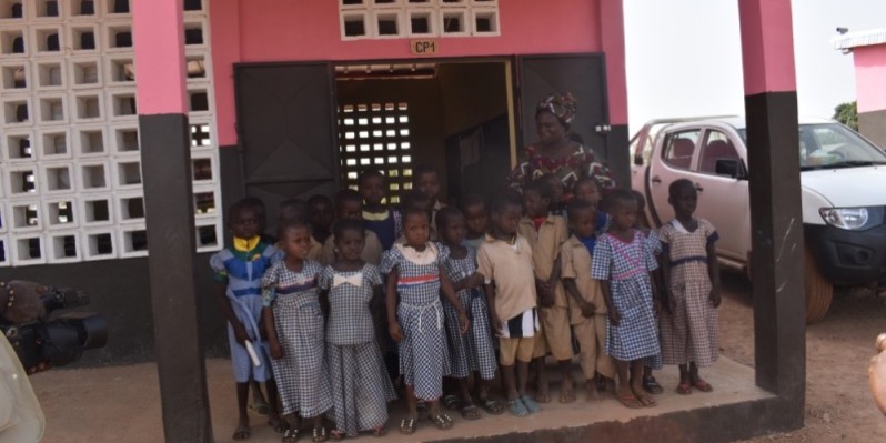 ...et des centres préscolaires et des écoles primaires. (Bledson Mathieu)