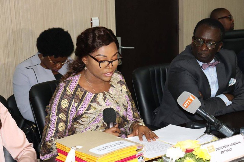 Mme Nasseneba Touré épouse Diané, Directeur général, nommée en Conseil des ministres le 5 février 2020 (DR).