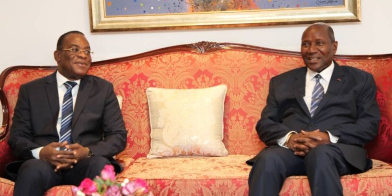 Le vice-Président Kablan Duncan a abordé d'importants sujets jeudi avec Affi N'Guessan. (Joséphine Kouadio)