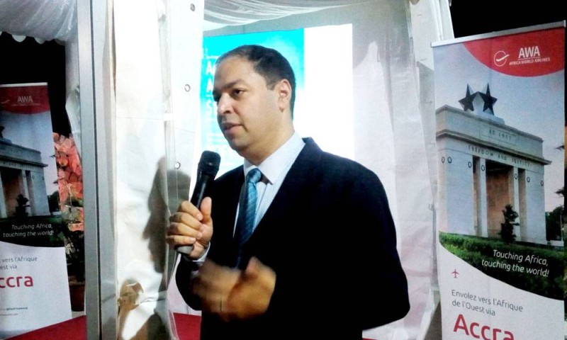 Sean Mendis, chef des Opérations à Africa World airlines (Awa). (DR)