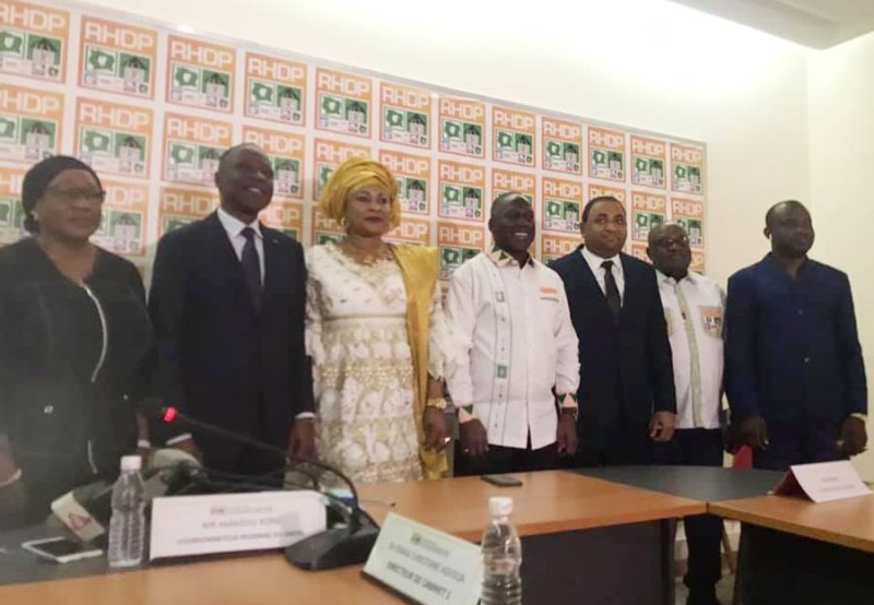 Le présidente du groupe parlementaire proche de Guillaume Soro a rejoint le RHDP