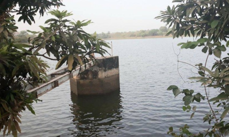 Vue du barrage Nanlo Bamba de Niakara. (DR)