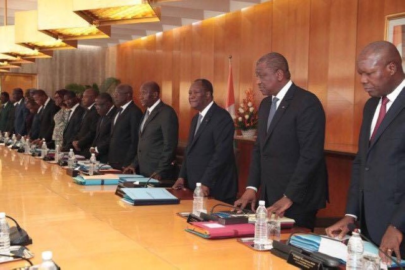 Le Conseil des ministres présidé par le Chef de l'Etat, Alassane Ouattara (DR)