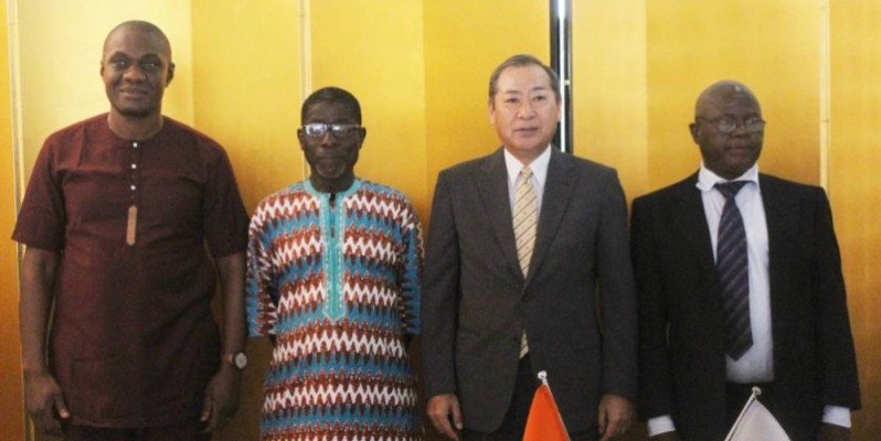 Signature d'accord entre la Côte d'Ivoire et le Japon. (Véronique Dadié)