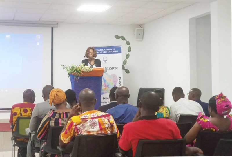 Dr Marie-Paule Kodjo, Vice-présidente du Conseil national des droits de l'homme (Cndh)